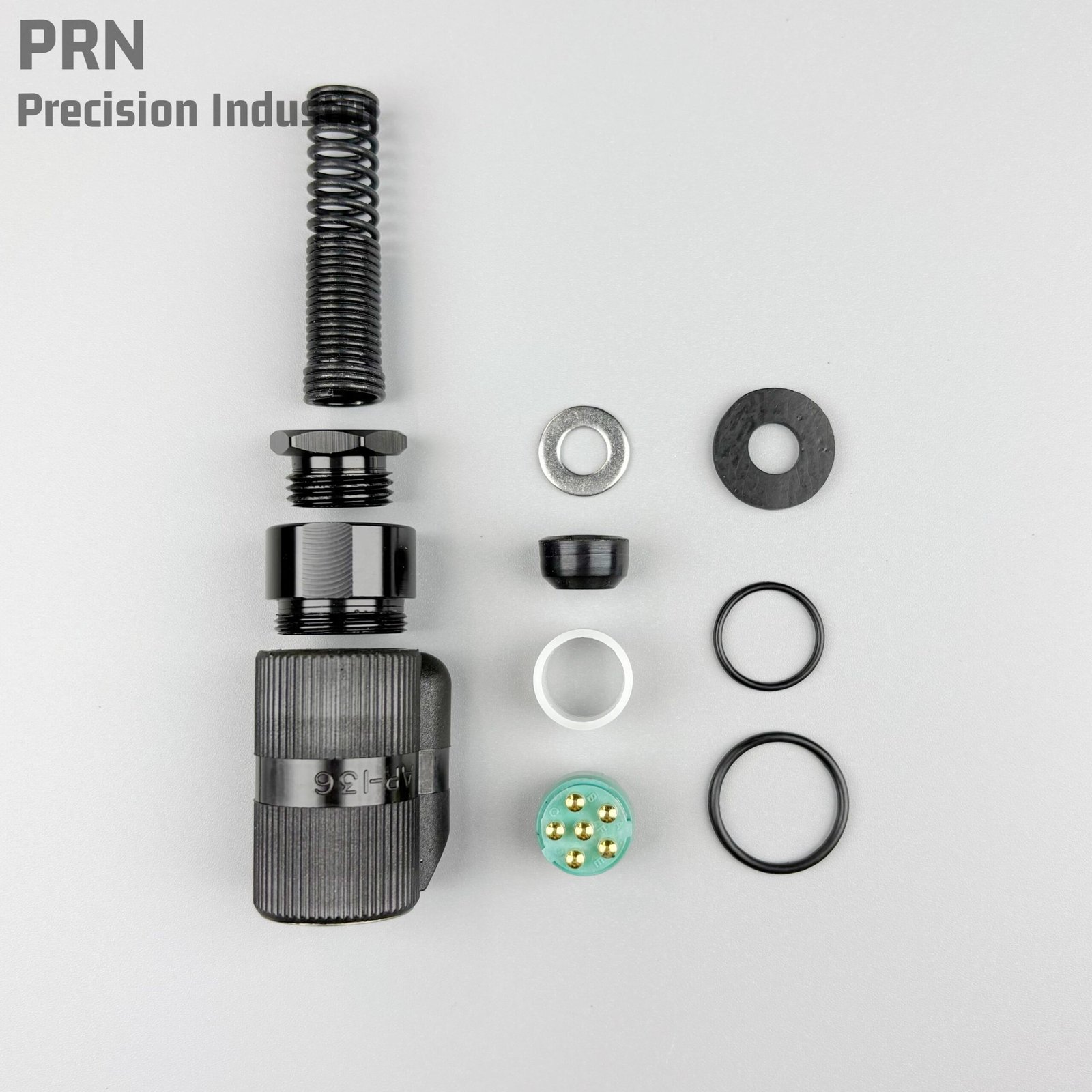 IMG_5091_compressed PRN NEXUS AP-136 6PIN Famale Connector Nylon Cover Stainless Steel Core - Image 1