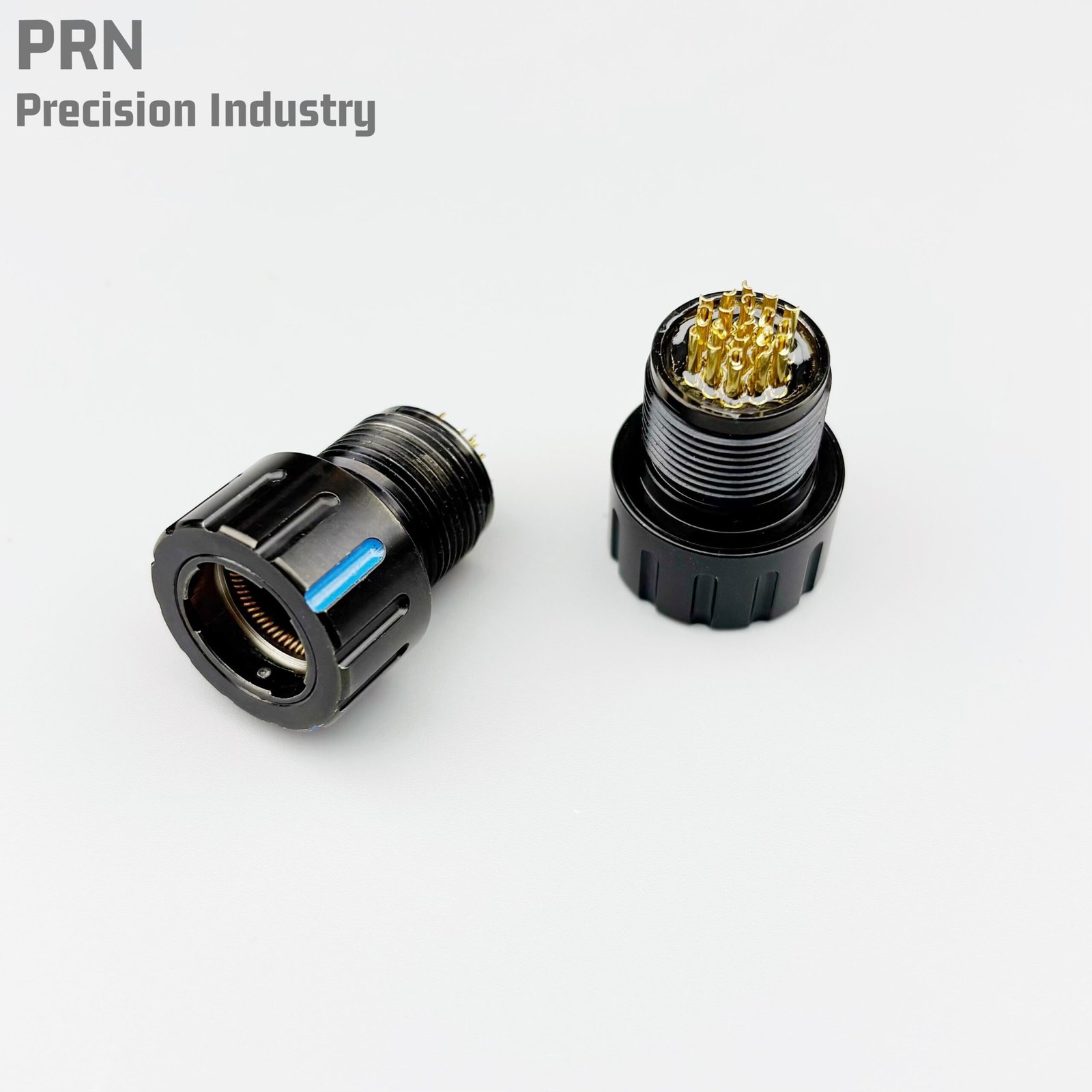 IMG_001座 PRN 19PIN Female Mating connector 19PIN PTT for Harris AN/PRC-163 Radio ITT Type - Image 1