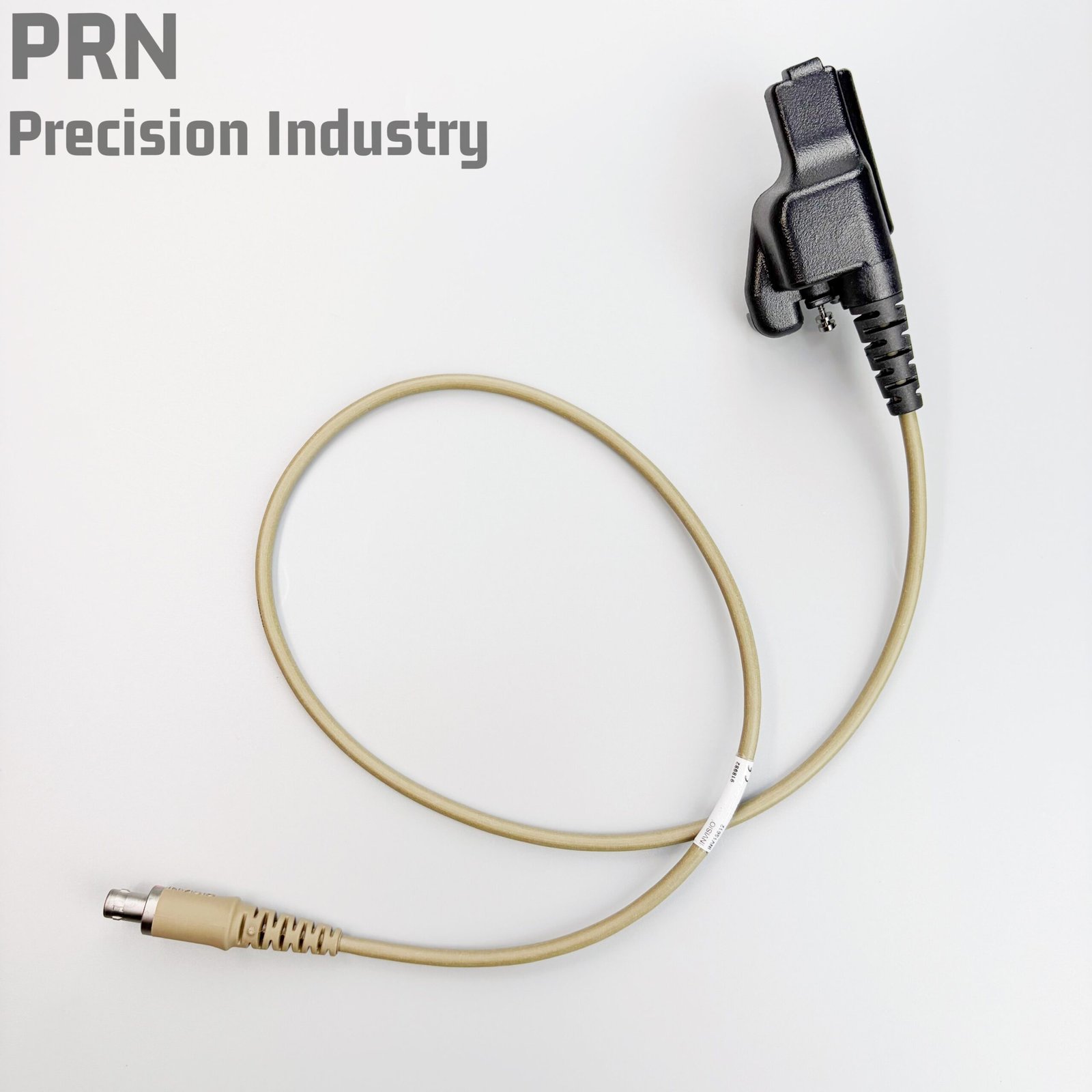 IMG_0515 PRN INVISIO V60 V50 V Series PTT Downlead Adapter cable For Motorola XTS5000 TAN - Image 1