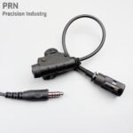 PRN TEA U94V2 6PIN PTT For PELTOR COMTAC5/6/XPI NEXUS U384/TP105 5Pole Plug