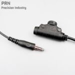 PRN TEA U94V2 6PIN PTT For PELTOR COMTAC5/6/XPI NEXUS U384/TP105 5Pole Plug - Image 3