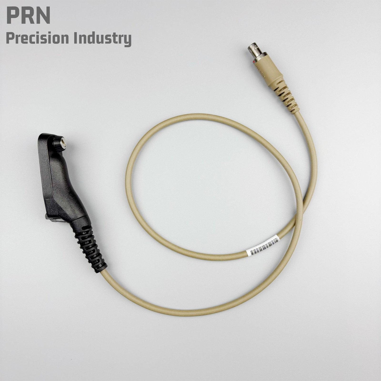 IMG_5111_compressed PRN INVISIO V50 V60 V Series PTT Downlead Adapter cable For Motorola APX TAN - Image 1
