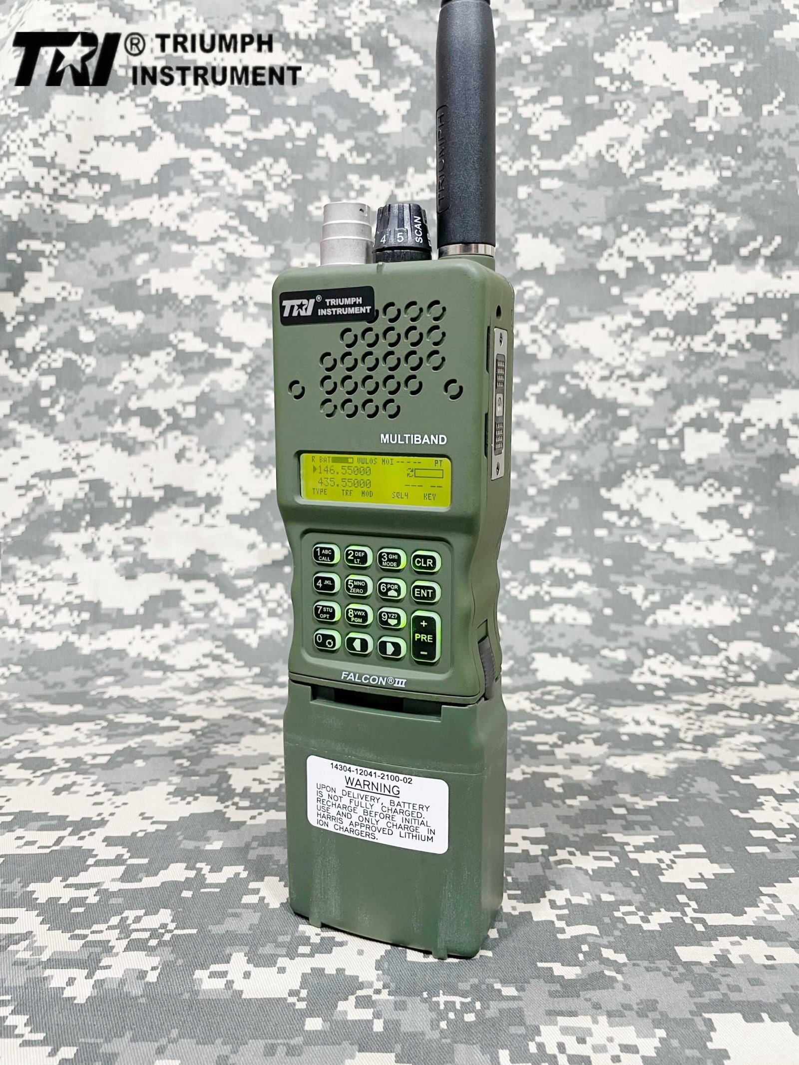 IMG_5161_compressed TRI AN/PRC-152 15W Hi Power 12.6V Aluminum Shell Multiband MBITR RADIO - Image 1