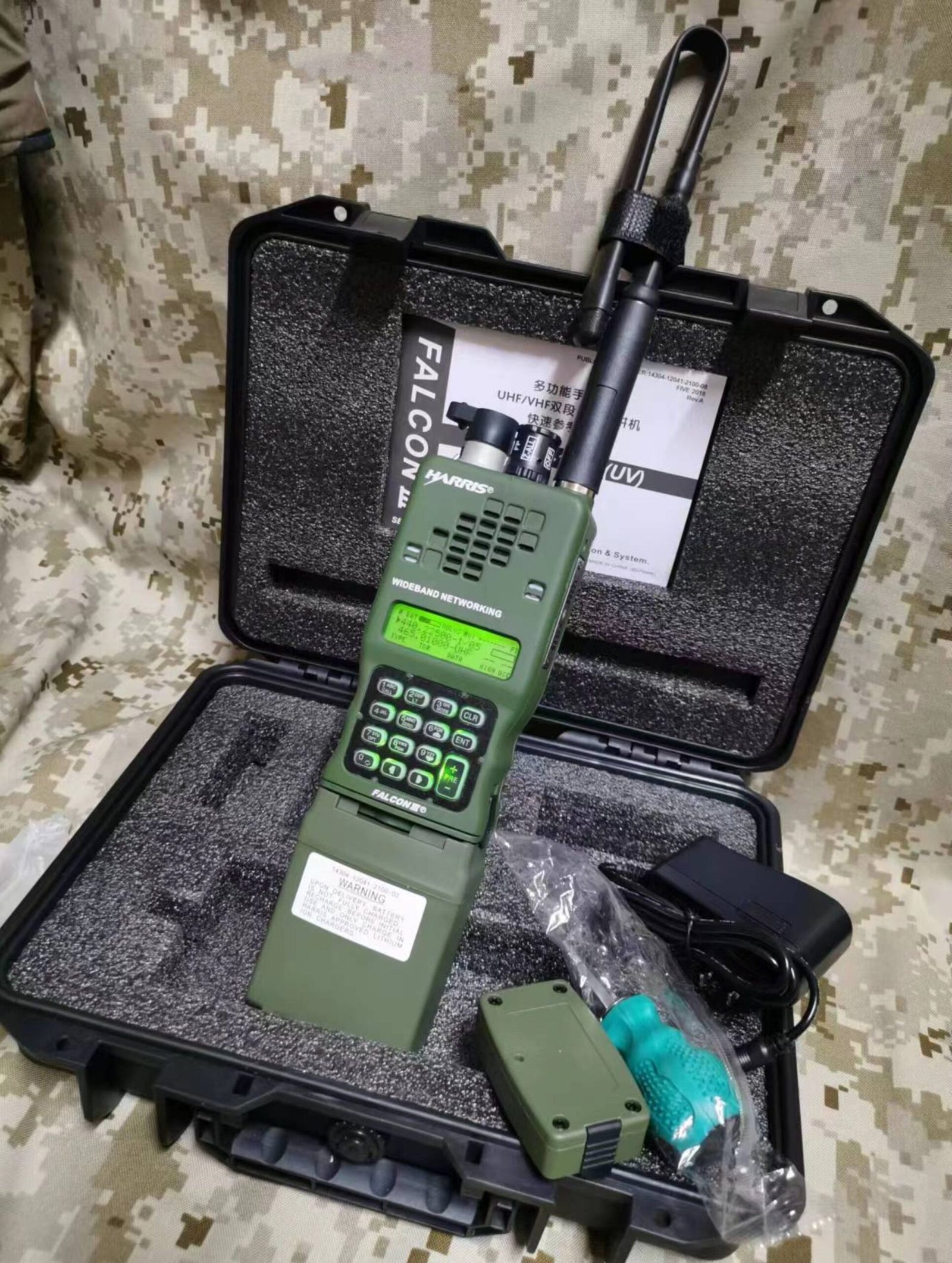 a001 TCA PRC-152A Support GPS &KDU High Power Mbitr Radio - Image 1