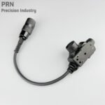 PRN TEA U94V2 Waterproof 6PIN PTT AP136 Connector Waterproof PTT button Cap W/ Spring Strain Relief - Image 4
