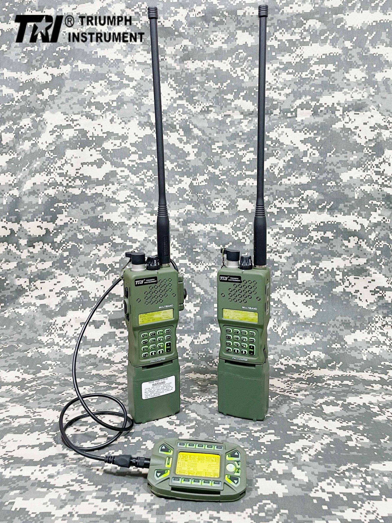 1IMG_5183 2026 NEW TRI AN/PRC-152 Hi Power 15W 12.6V Aluminum MBITR RADIO & KDU FULL SET - Image 1