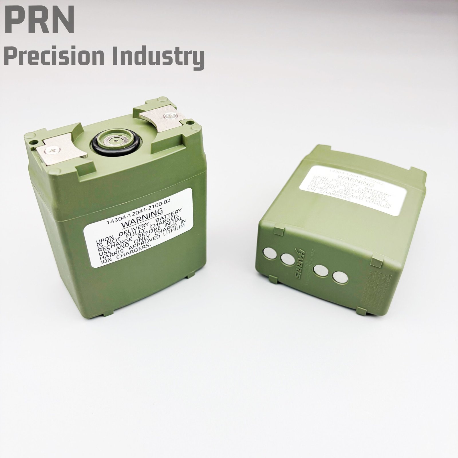 12.6Vbattery-4_compressed PRN 12.6V PRC152 Battery For Harris TRI TCA Radio 15W High Power W/HARRIS Logo - Image 1