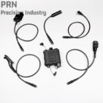 PRN 9PIN Downlead Adapter Cable&14PIN to NATO U174 For COMTAC INVISIO X50 PTT